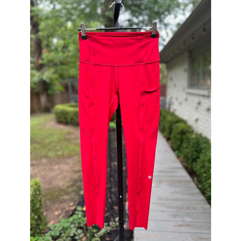 lululemon athletica Bold Red Leggings